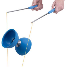 Diabolo set blue