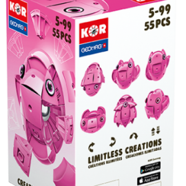 GEOMAG KOR Pink 55 pcs