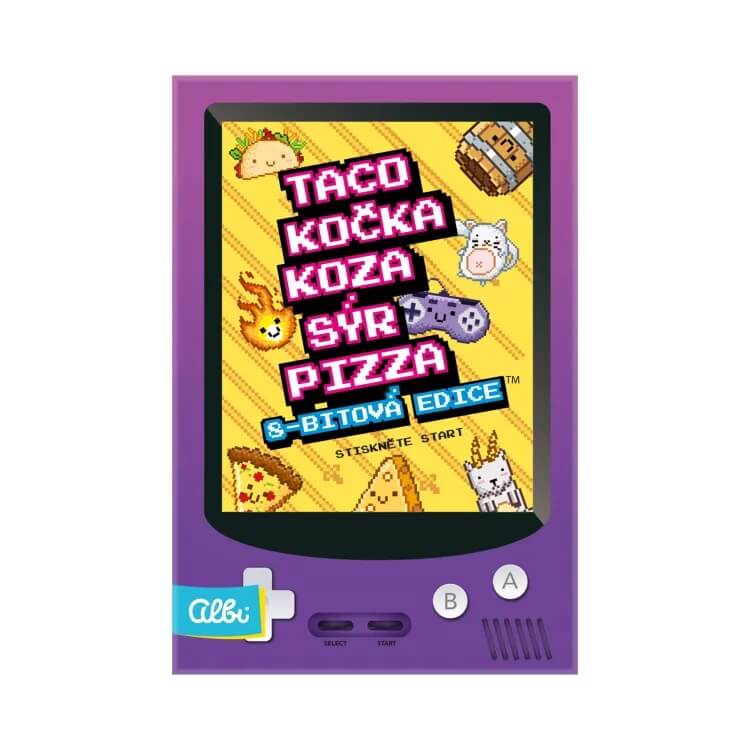 Taco, kočka, koza, sýr, pizza: 8-bitová edice