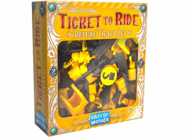 Ticket to Ride: 20th Anniversary Deluxe train yellow